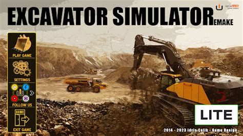 ดาวน์โหลด & เล่น Excavator Simulator RMAKE (LT) บนคอม PC (โปรแกรมจำลอง)