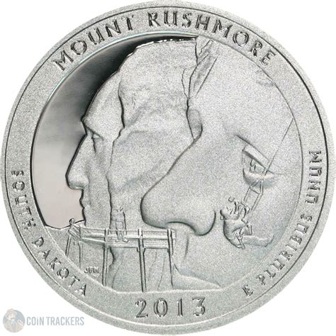 2013 D Mount Rushmore Quarter Value | CoinTrackers
