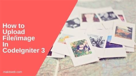 Image result for Upload Image in Database in CodeIgniter