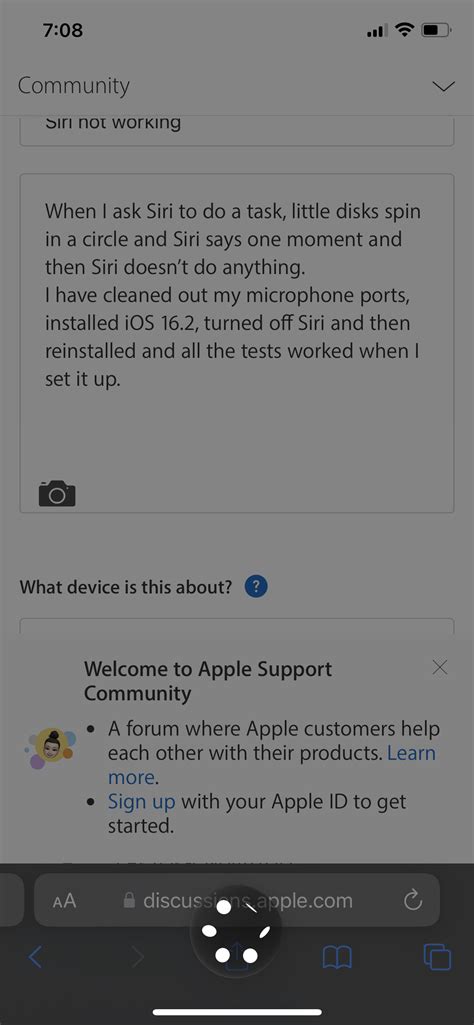 Siri not working - Apple Community