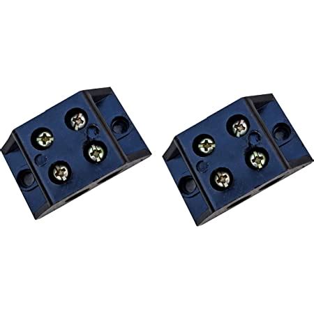 PGSA2Z® Control Panel 30A 4 Way Bakelite Connector Strip Double Row ...
