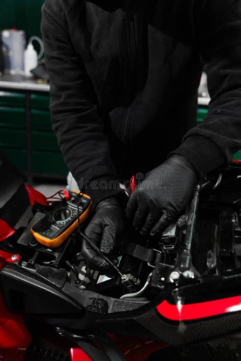 Image result for Using a Multimeter to Check Motorcycle Battery