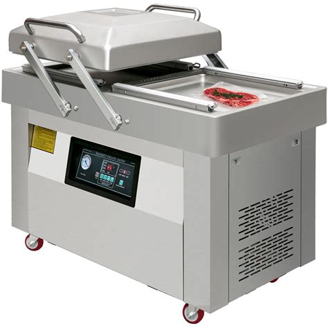 VEVOR Double Chamber Vacuum Packaging Machine, 24"x18" Chamber Vacuum ...