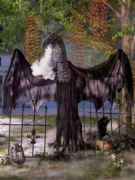 Animated Dark Night Dragon | Grandin Road in 2021 | Grandin road ...