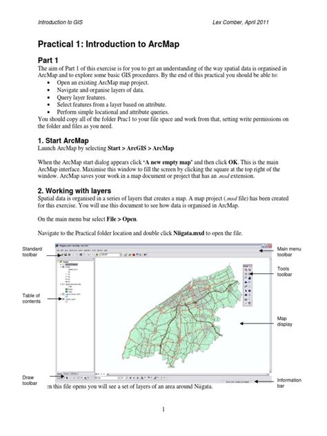 ArcMap Tutorial for Beginners 的图像结果