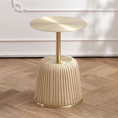 The Golden Sphere Accent Side Table (Stainless Steel) – thedecorvilla