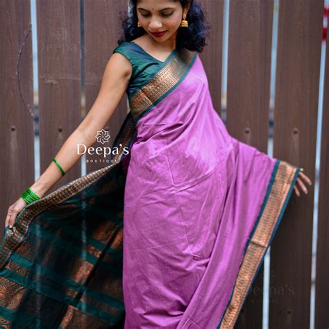 Dhenuka - ಧೇನುಕಾ (Premium Handloom Gadwal Silk Cotton) – Deepa's boutique