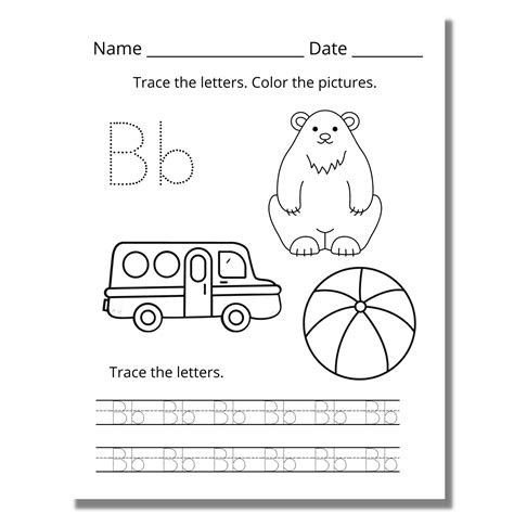 Free Printable Preschool Alphabet Worksheets A-Z - Worksheets Library