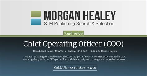 Chief Operating Officer Salary Nyc - 2026 Company Salaries