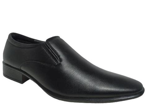 D X Brand Men's 9411 Slipons Leather Formal Shoes (Black) :: RAJASHOES