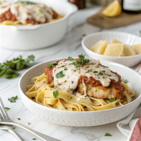 Chicken Parmesan with Alfredo Sauce – Irresistible Twist in 30 Minutes