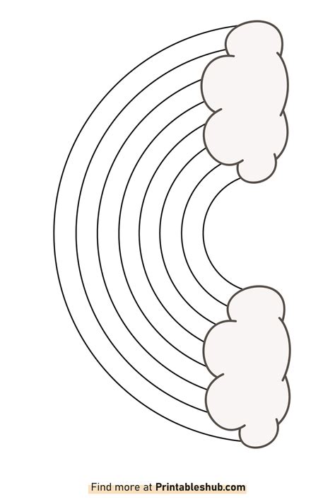 Rainbow Template Free