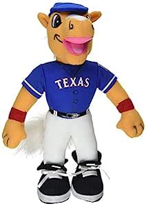 Buy MLB Texas Rangers 8 Plush Captain Mascot, Blue Online at Low Prices ...