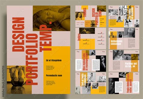 Portfolio Layout Stock Template | Adobe Stock