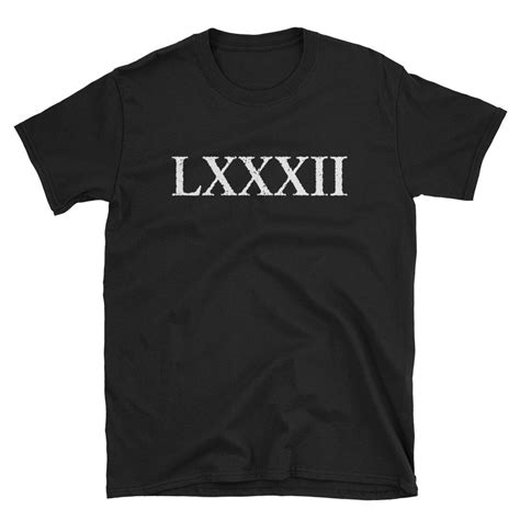 Lxxxii Roman Numerals