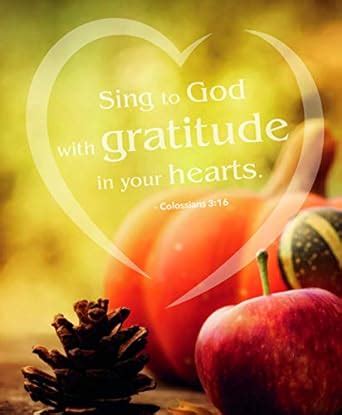 Buy Gratitude Thanksgiving Bulletin, Large: Package of 50 Book Online ...