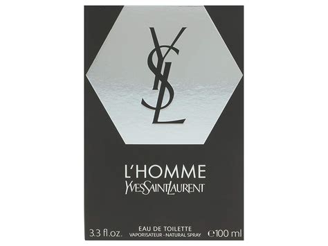 Buy Yves Saint Laurent L'Homme EDT Spray 100ml/3.4oz Online at Low ...