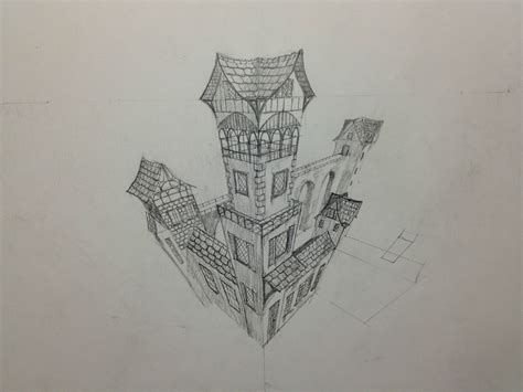 Pin on Drawings | Perspective drawing lessons, 3 point perspective ...