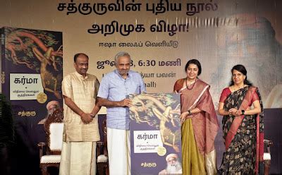 Sadhguru's "Karma - Vidhiyai Vellum Suthirangal" Tamil Book Launch ...