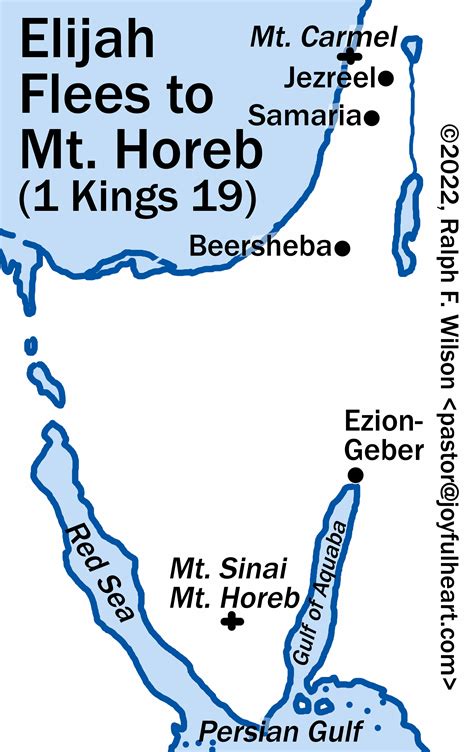 Elijah: Rebuilding Yahweh's Altar, linking page