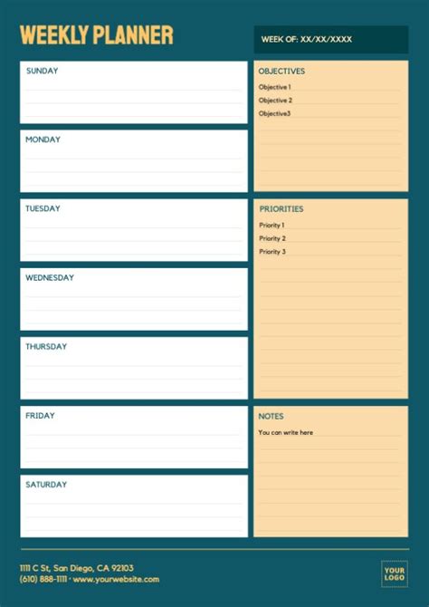 Week Plan 的图像结果