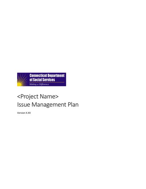 Issue Management Plan 的图像结果