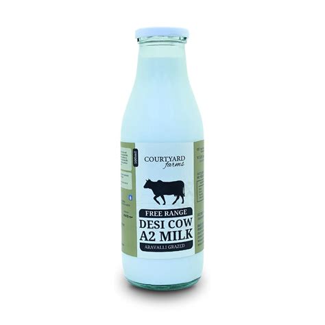 Buy 500ml A2 Desi Cow Milk in Delhi for Just 85/- | Highland farms ...