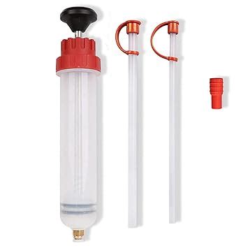 SEDY Fluid Extractor, 200cc Multi-Purpose Syringe/Oil Suction Pump ...