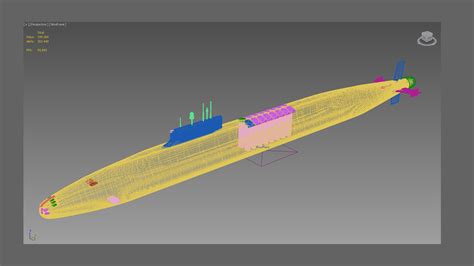 Borei II Class Submarine Project 955 B - 3D Model by FiniasK