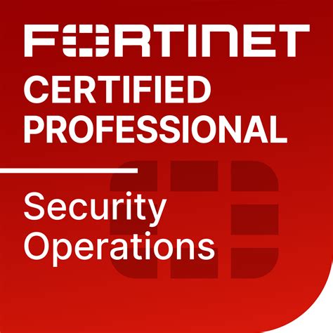 Fortinet Certified Professional (FCP) inSecurity Operations ...