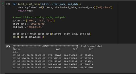 Asset Liability Modeling Python 的图像结果