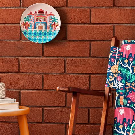 Buy Chumbak Mahal Karigari Wall Plate, Metal decorative wall décor ...