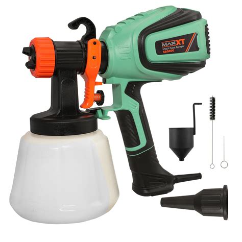 Buy MAXXT 600W DIY Electric HVLP Paint Sprayer, with 1300ml Detachable ...