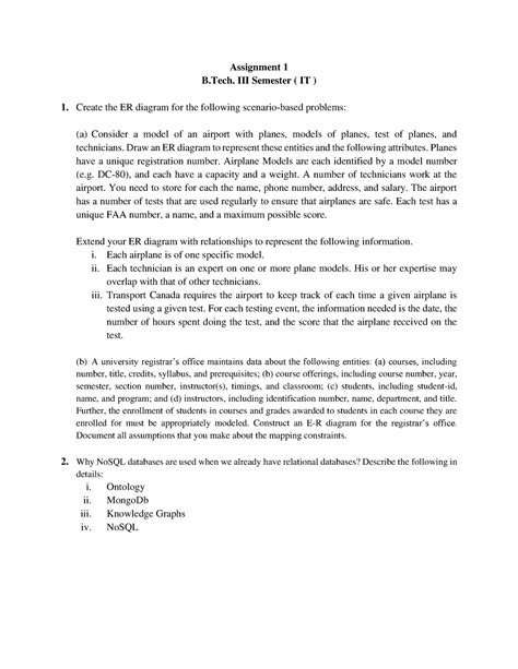 Assignment 1 - some material in the course of BBA - Assignment 1 B. III ...