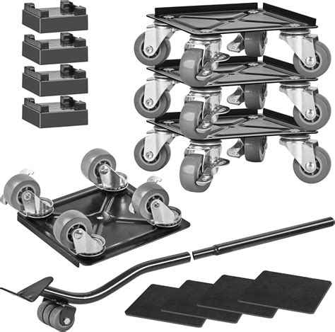 Heavy Furniture Roller Move Tools with 4 Wheels Carbon Steel Material ...