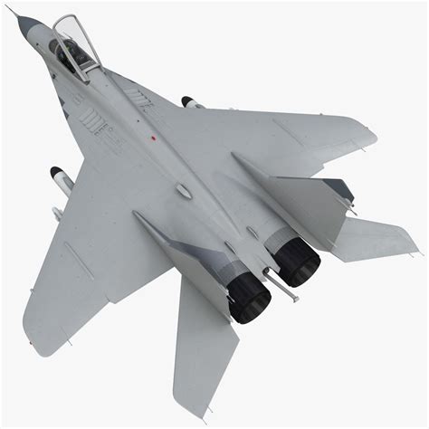MiG 29 Fighter Aircraft with X-31PM Supersonic Missile 3D Model $149 ...