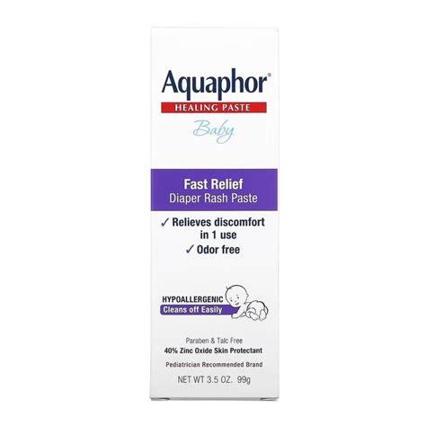 Aquaphor Fast Relief Diaper Rash Paste (99g) – SkinStash