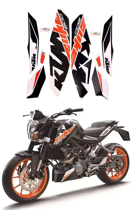 Ohito Bike Fancy Stickers and Decal Kit Stickers Compatible for Black ...