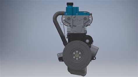 I4 Engine Block And Camshaft 3d Model 3D Model - TurboSquid 2332081