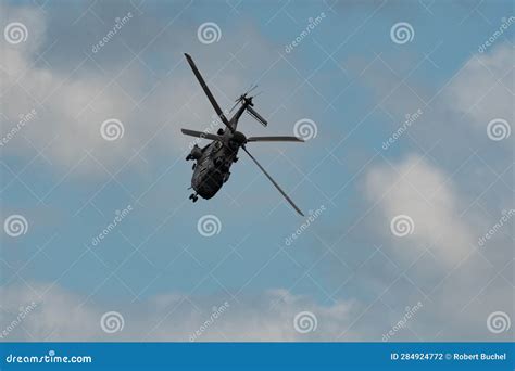 Swiss Military Super Puma Helicopter in Speck-Fehraltorf in Switzerland ...