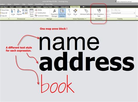 Image result for Labels in AutoCAD 2019