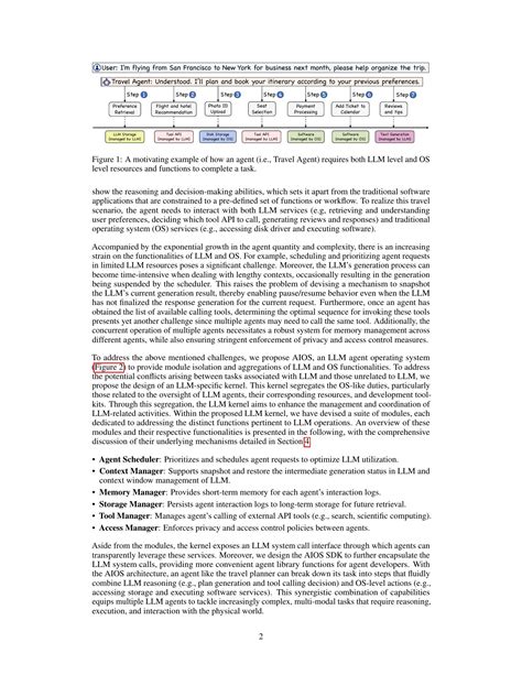 LLM Operating System 的图像结果