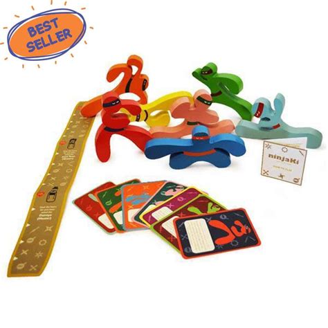 Buy Ninjaki - Wooden Balancing Game (3-6 Years) on Snooplay India