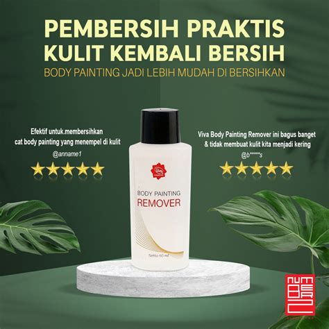 Jual Viva body face painting 60 ml painting remover viva make up face ...