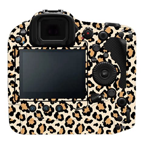 Sandy Leopard Spots Canon EOS R3 Camera Skins