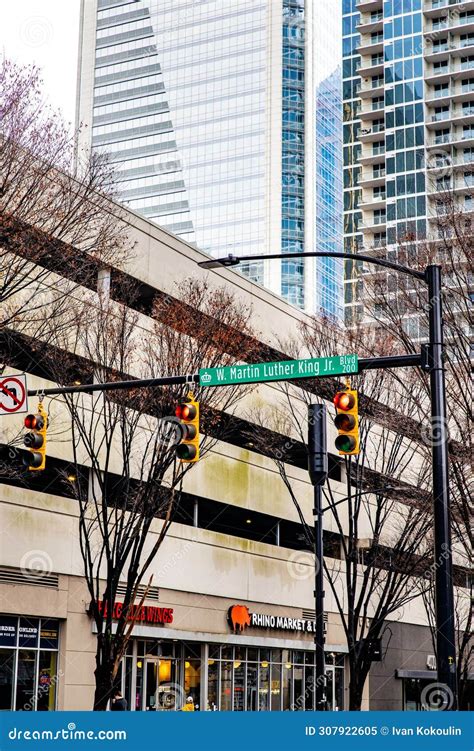 Charlotte Modern City Center Skyscraper Buildings at Sunset Editorial ...