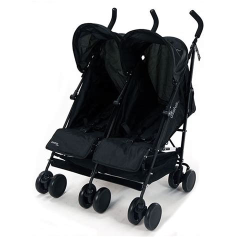 Dečija kolica Asalvo za blizance River Black 14221 | Volim svoj dom