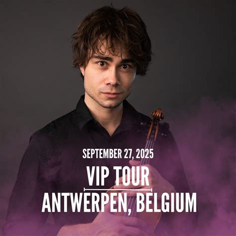 Alexander Rybak VIP Tour, Play Zuid, Antwerp, 27 September 2025 | AllEvents