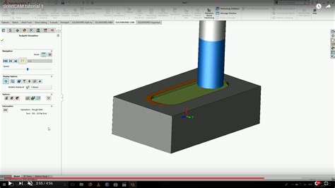 SolidCAM Tutorial 的图像结果
