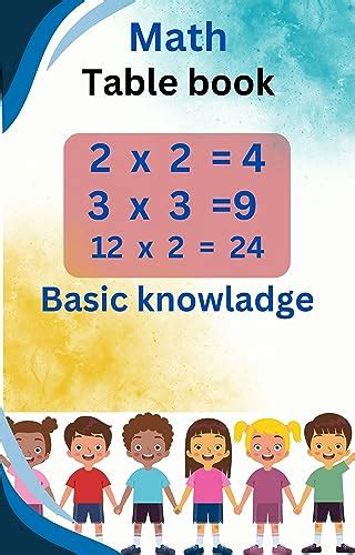 Math table books for kids one to twelve eBook : Ikram, Rana Muhammad ...